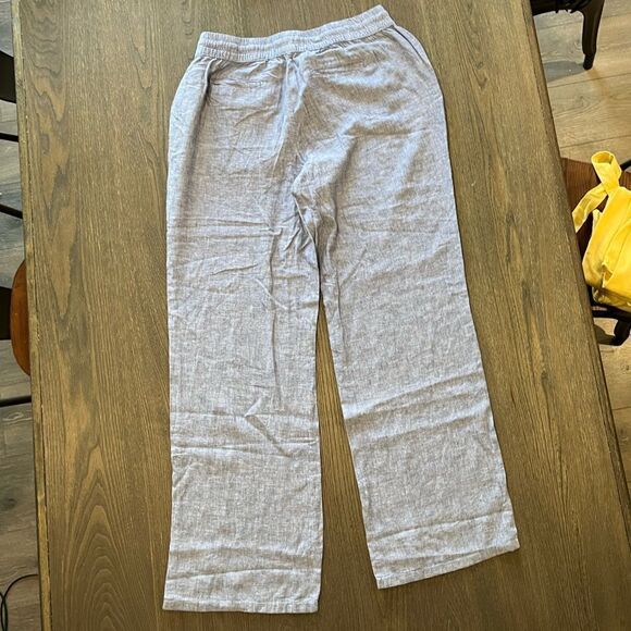 NWOT Guess Blue Cotton Lightweight Pants Drawstring Waist Size M - Picture 11 of 11